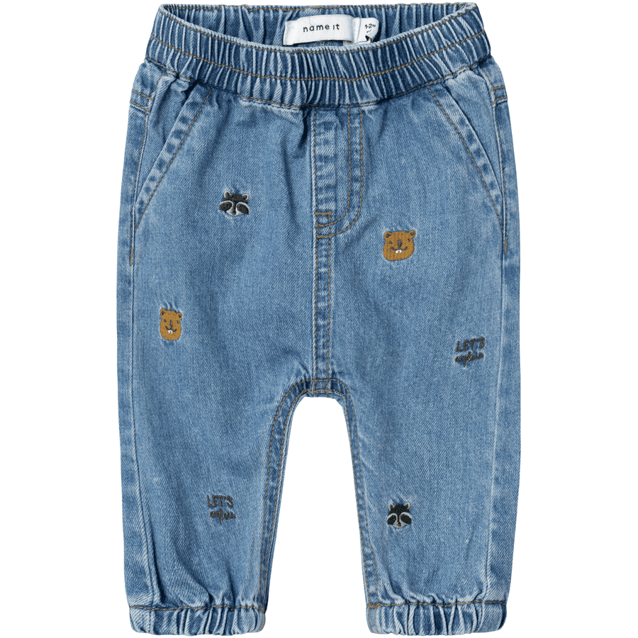 name it Jeans U-Shape Nbmben Medium Blue Denim