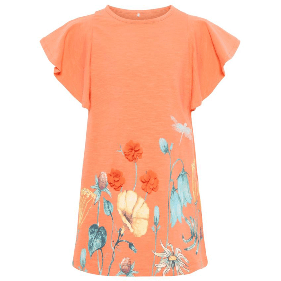 name it T-Shirt Halizette Emberglow