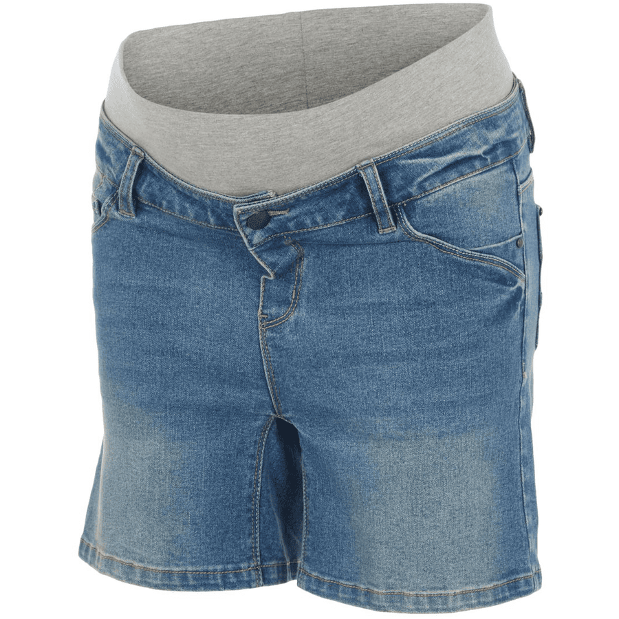 mama;licious Szorty ciążowe MLFONTANA Light Blue Denim