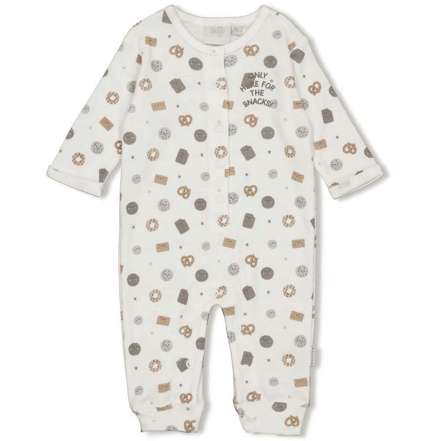 Feetje Pyjama Mini Cookie Uit white 