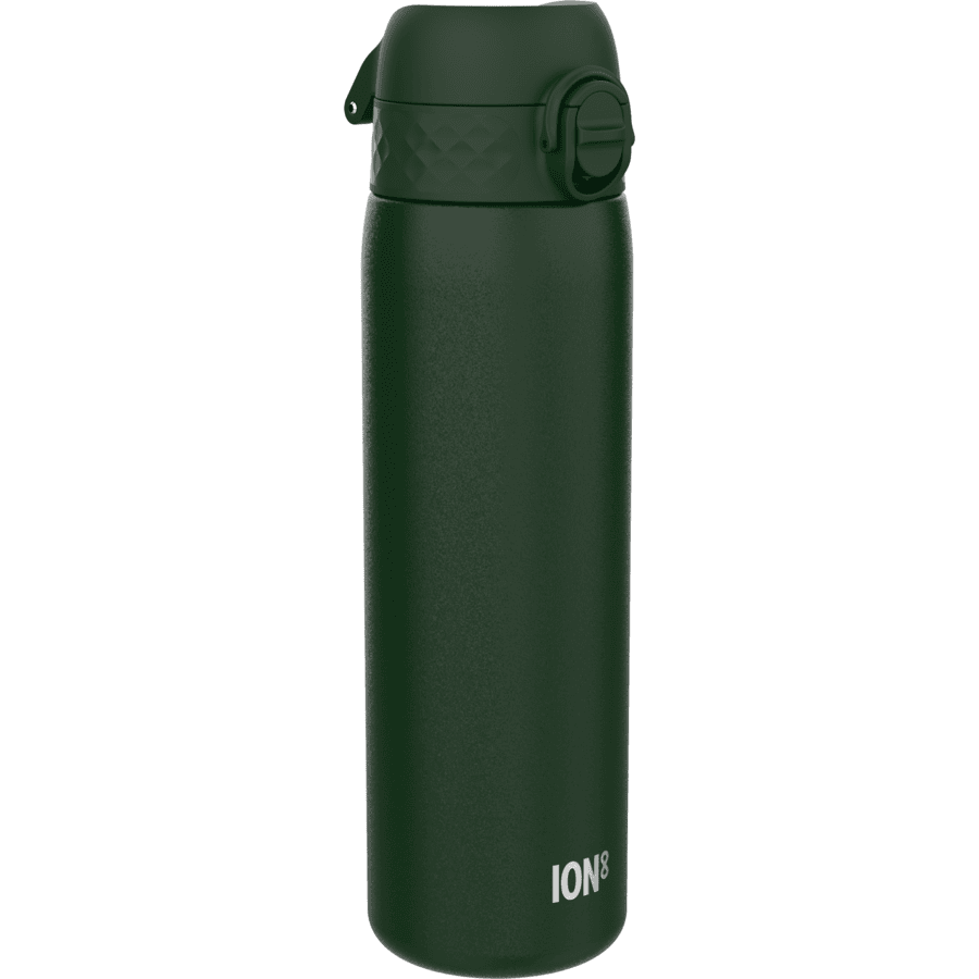 ion8 Lækagesikker vandflaske 500 ml mørkegrøn