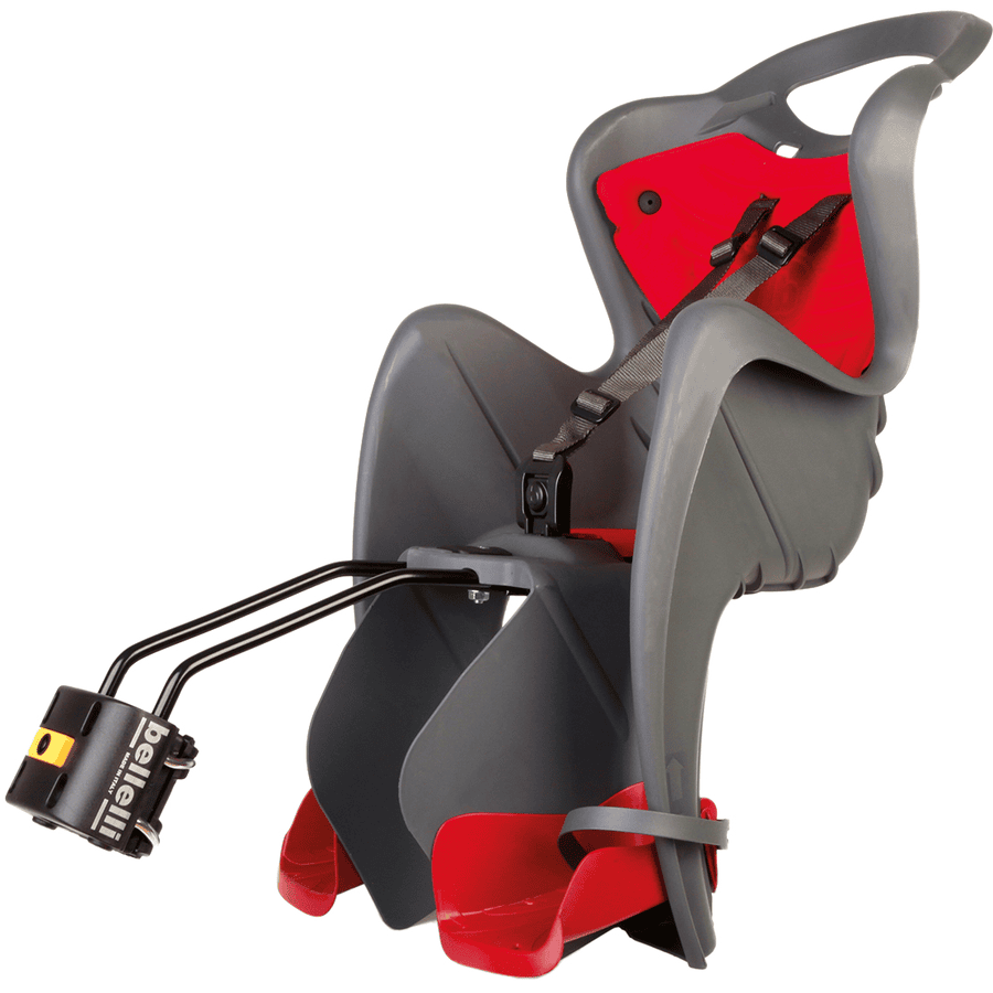 BELLELLI Kindersitz Fahrrad Mr Fox B-fix Frame mount Dark Grey