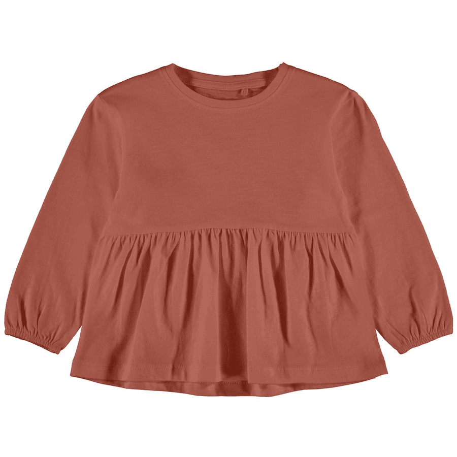 name it Langarmshirt Nmfvidaisy Etruscan Red