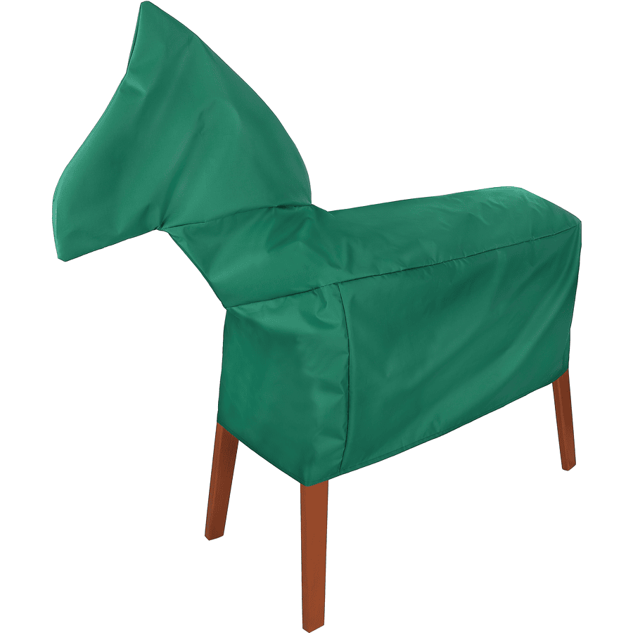 kindsgard Housse pour cheval de jardin enfant vert telta