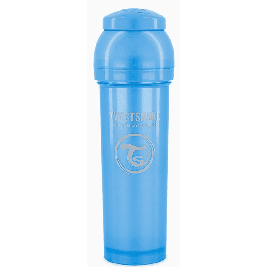 Twist shake  Antikoliek zuigfles vanaf 0 maanden 330 ml, Pearl Blauw