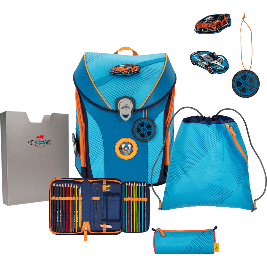 DerDieDas ® ErgoFlex MAX Exklusiv "Superflash" Supercar, 5 pcs.