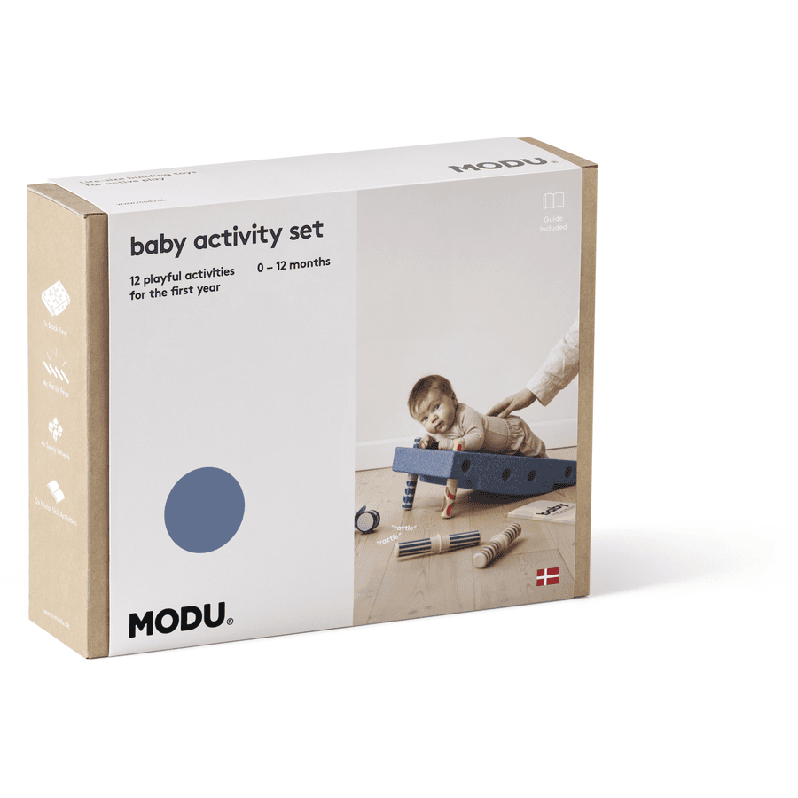 MODU Activity Baby Set, syvänsininen/taivaansininen