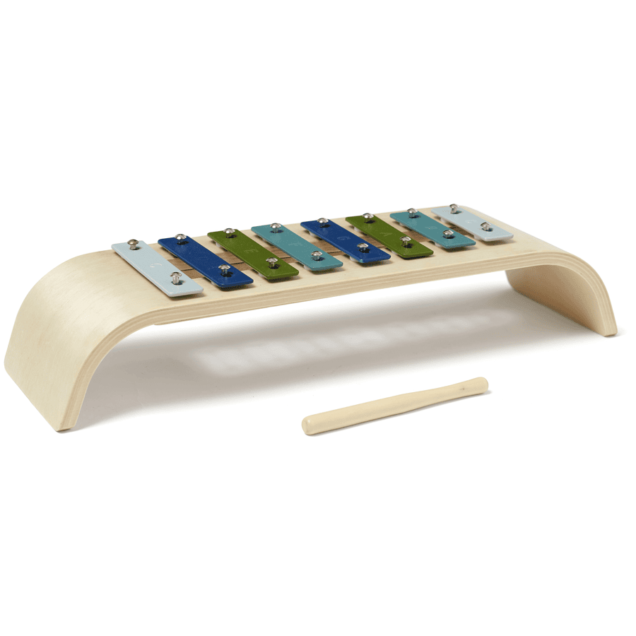 Kids Concept® Xylophone enfant, bois bleu
