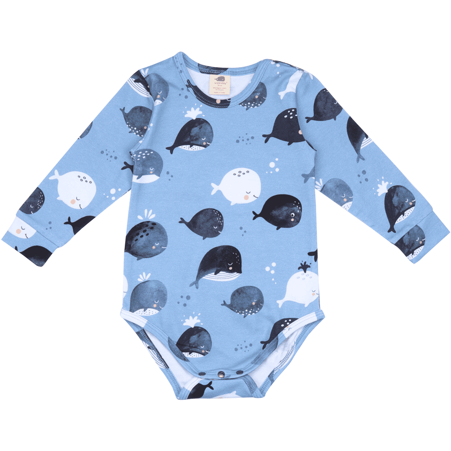 Walkiddy Body Cute Whales blau