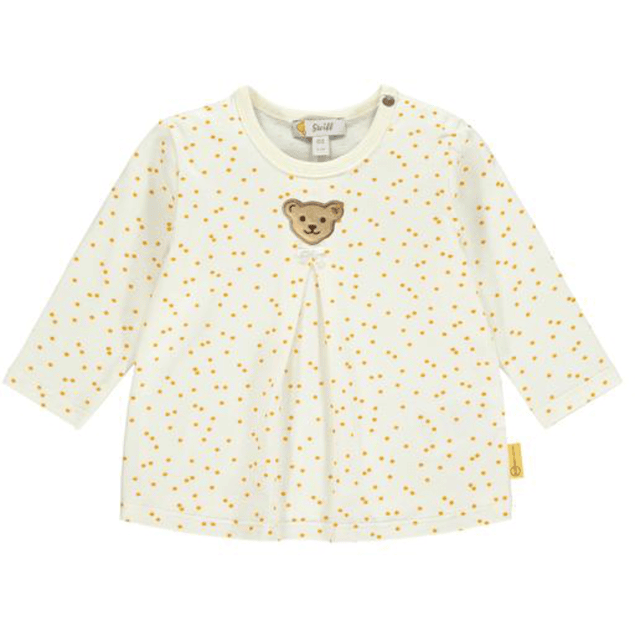 Steiff Langarmshirt winter white