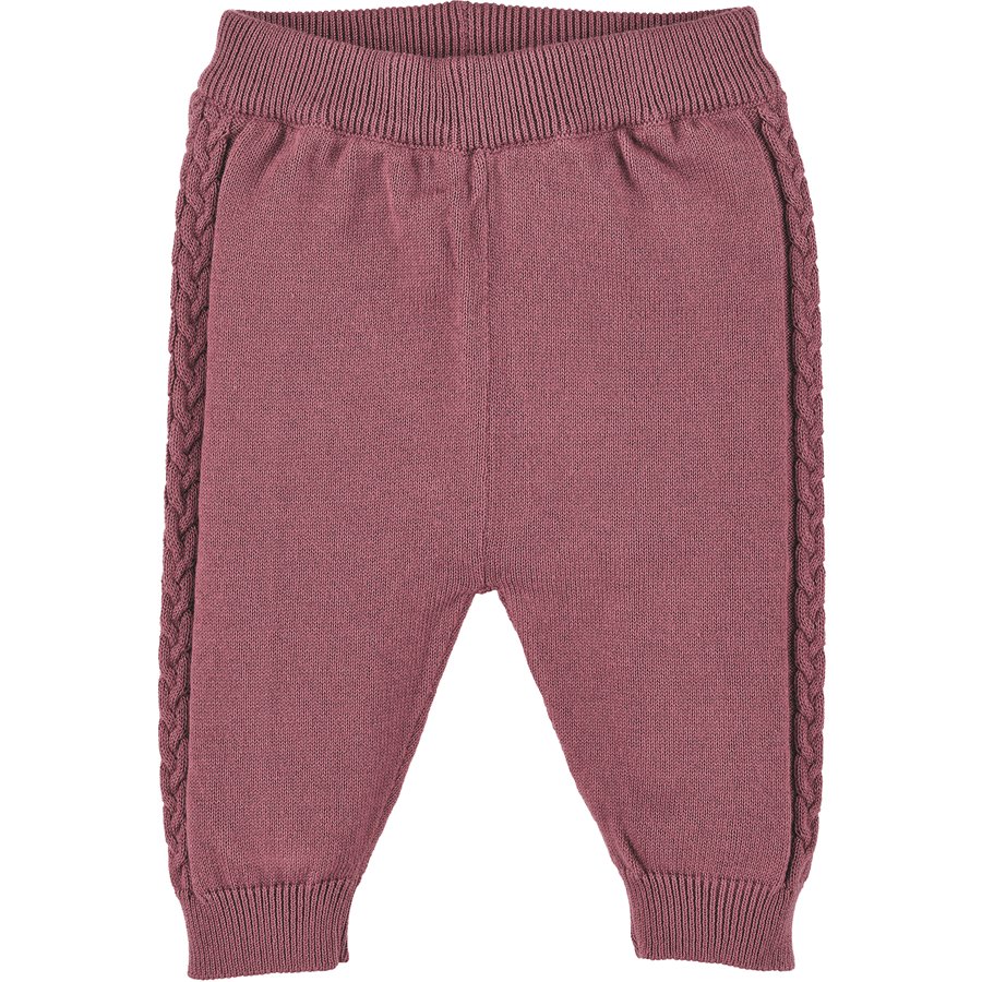 Sterntaler Pantalon en maille rose