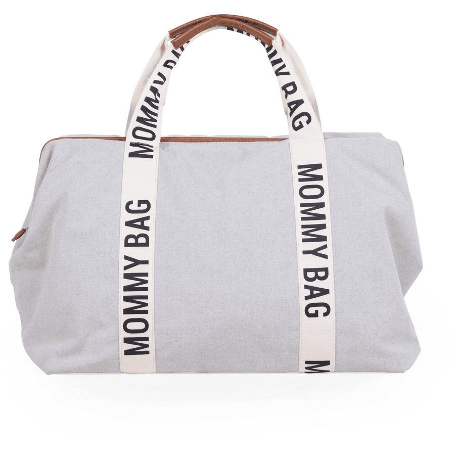 CHILDHOME Wickeltasche Mommy Bag Signatur Canvas offwhite