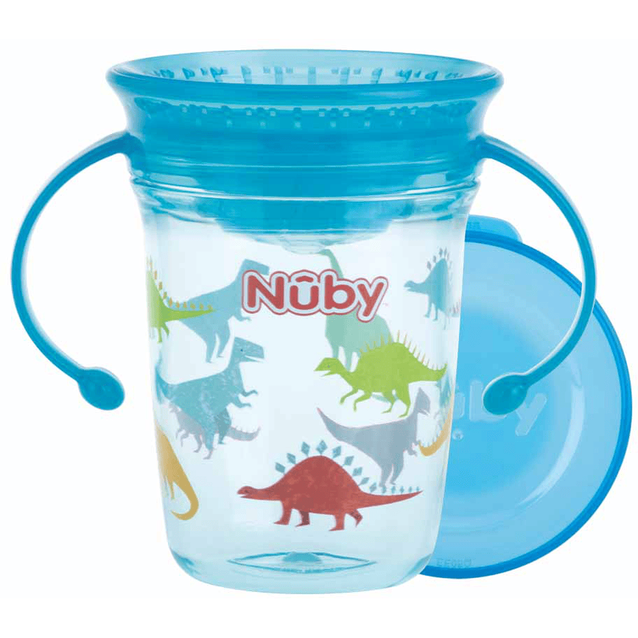 Nûby 360° sippy cup WONDER CUP 240 ml de tritan by Eastman en aqua