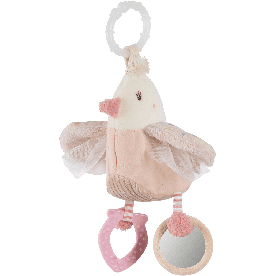 fehn® Peluche d'éveil oiseau feehnLAND