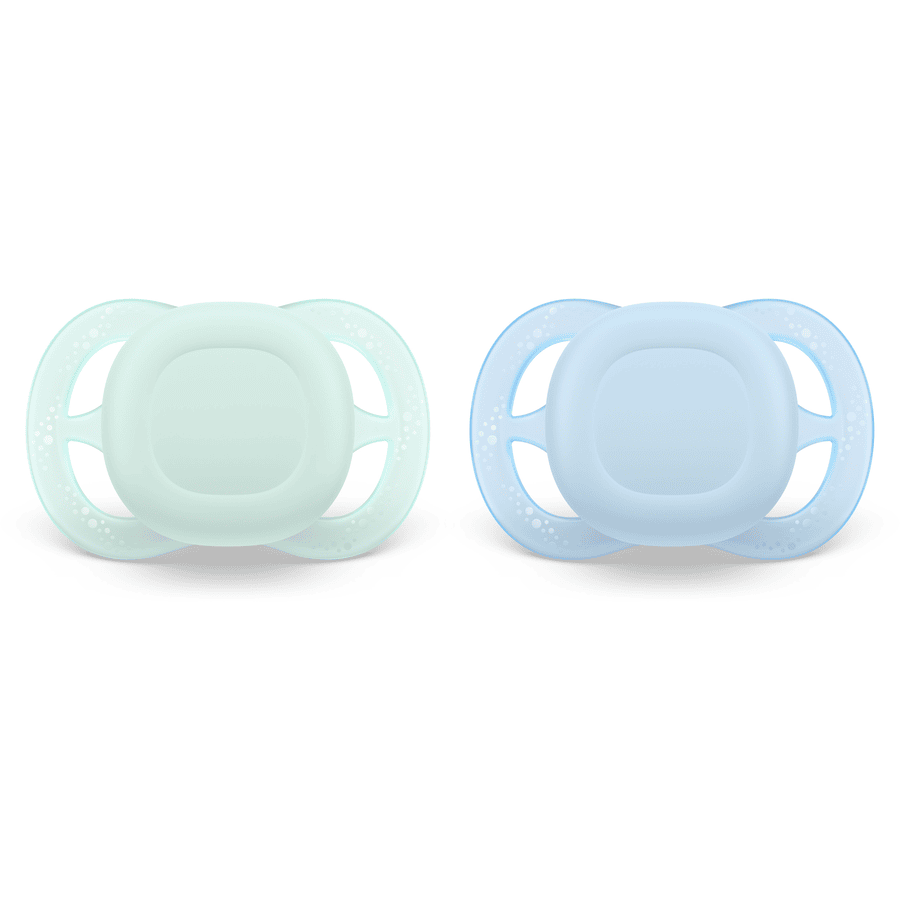 Avent Philips Soother Ultra Start SCF075/02 in blu/verde