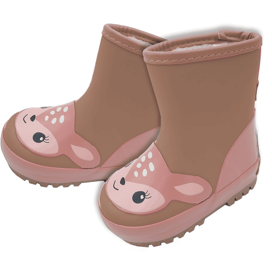 Maximo Kindergummistiefel Reh cork washed 