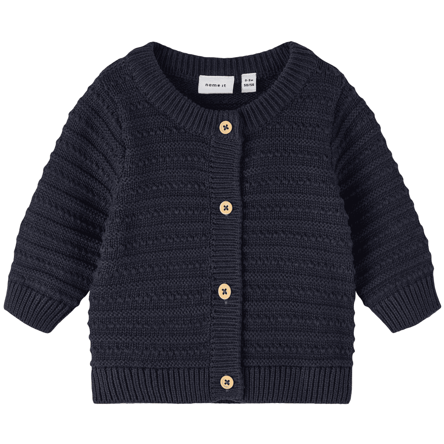 name it Cardigan Nbmlemalle Dark Sapphire