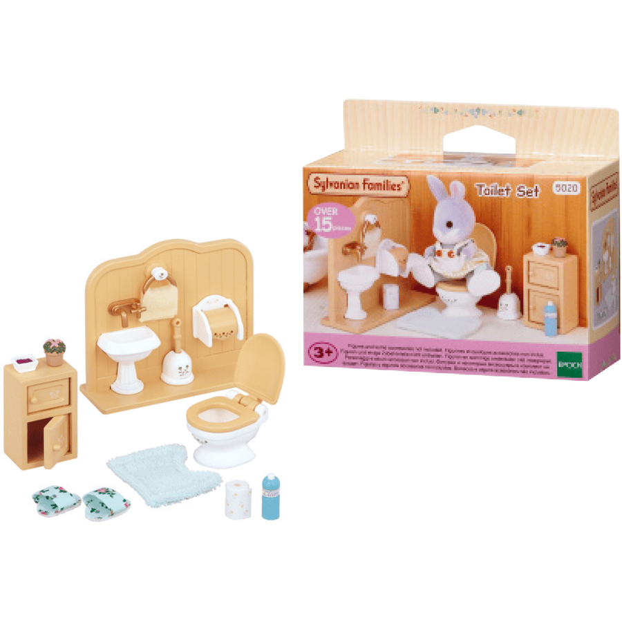 SYLVANIAN FAMILIES Møbel-Sets - Toilet-Sæt