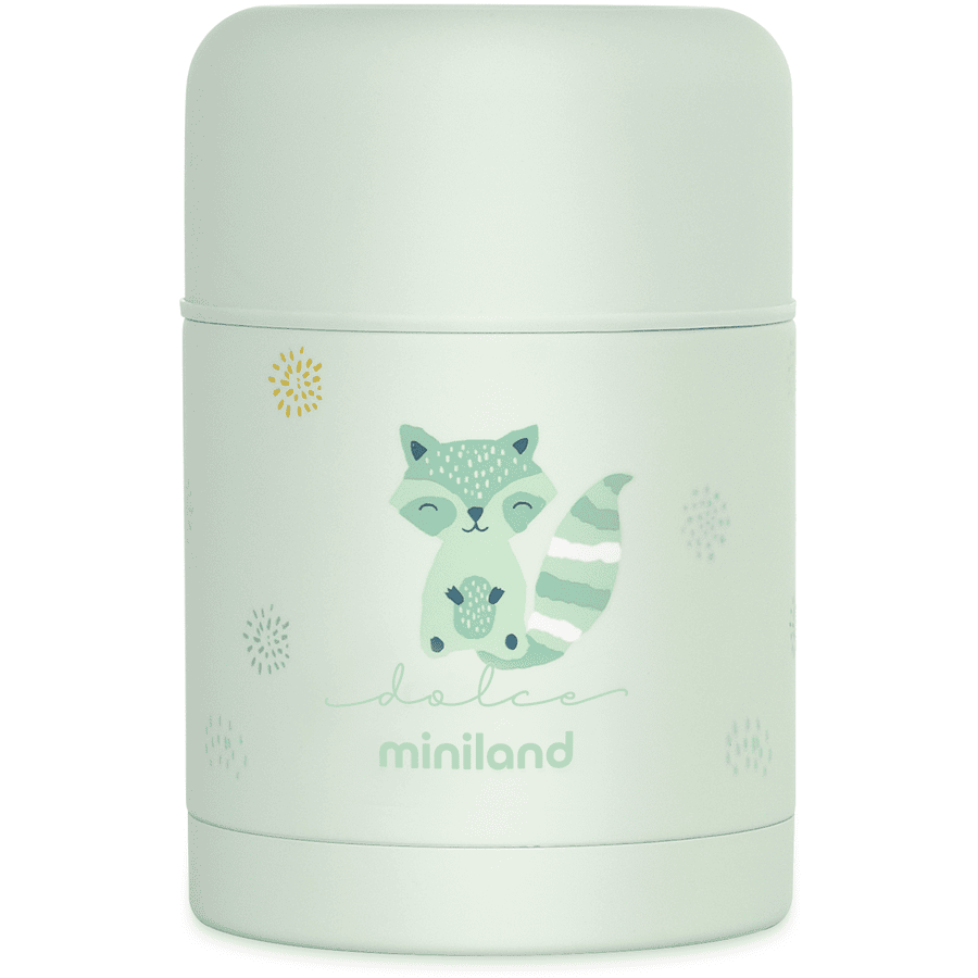 miniland Pot isotherme food thermy mint inox 600 ml