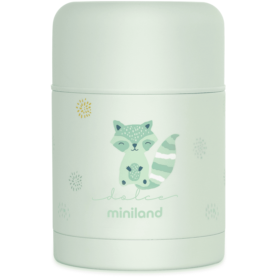 miniland Termisk behållare, mattermisk mint, 600ml