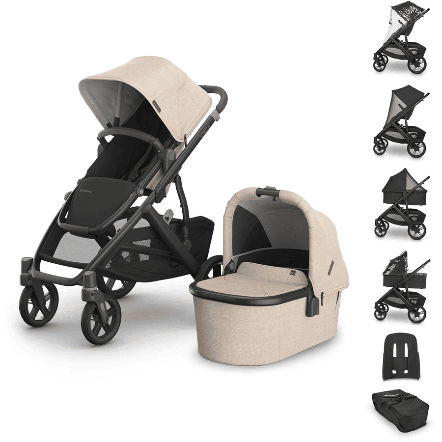 UPPAbaby Kinderwagen Vista V3 Liam Oat Mélange