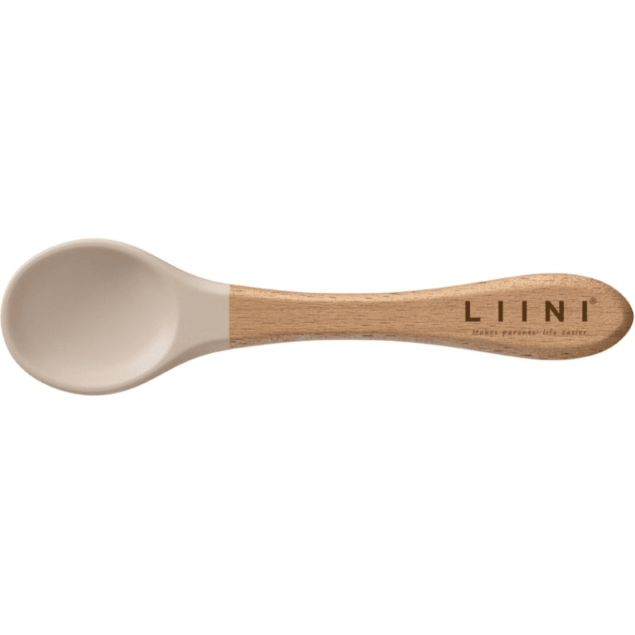LIINI® Cucchiaio da porridge in legno, beige