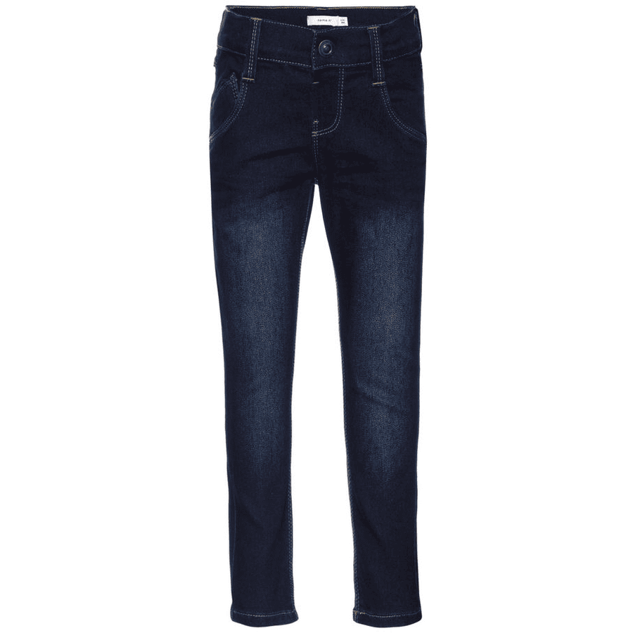 name it Jean enfant Tax medium blue denim