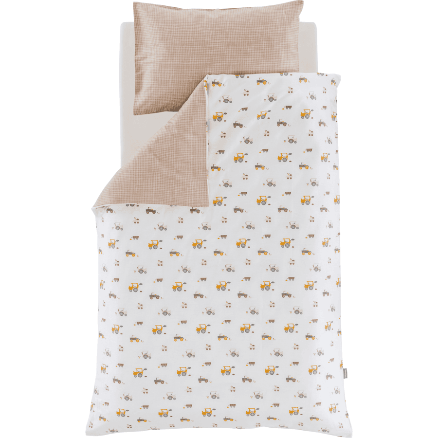 Träumeland Parure de lit enfant petite ferme 100x135 cm