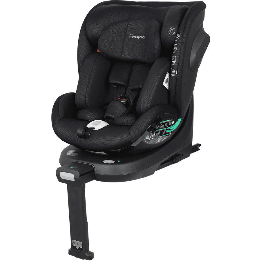 babyGO i-Size Prime 360 black Fotelik samochodowy