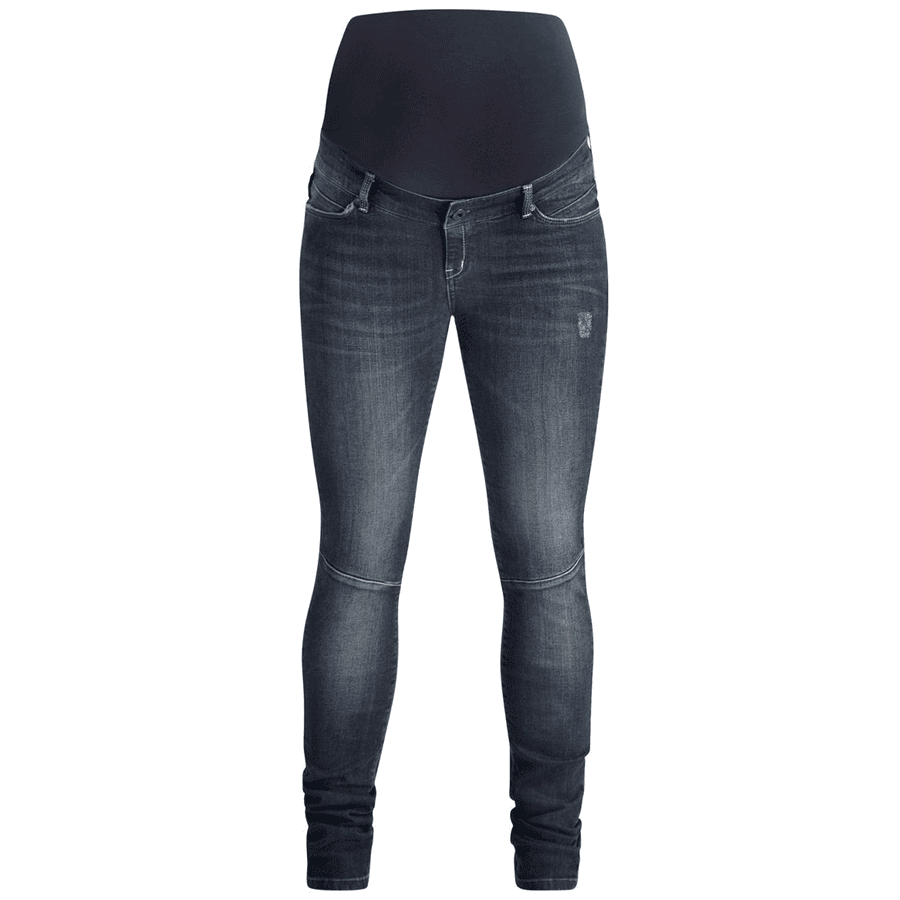 SUPERMOM Umstandsjeans Skinny Grey Blue


