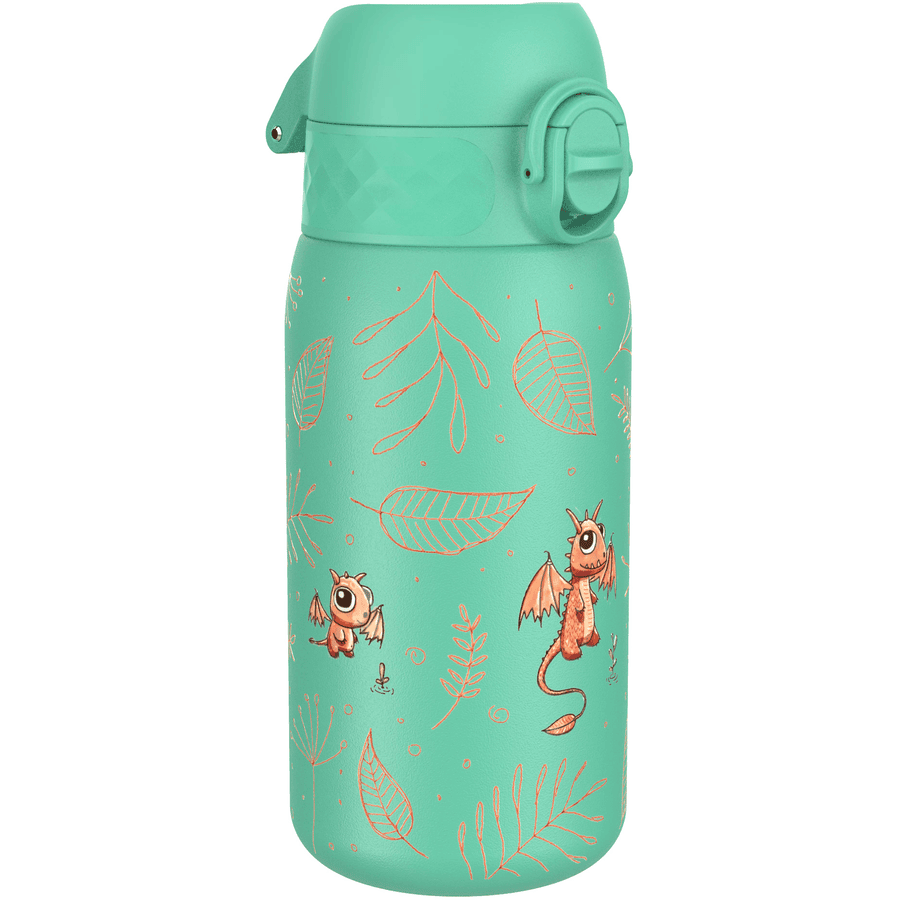 ion8 Kids Drinkfles Lekvrij 400 ml Dragon / turquoise