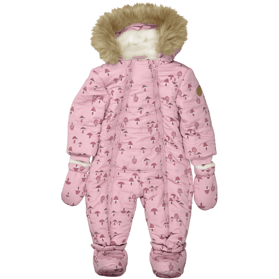  Staccato  Snowsuit vintage rose mönstrad