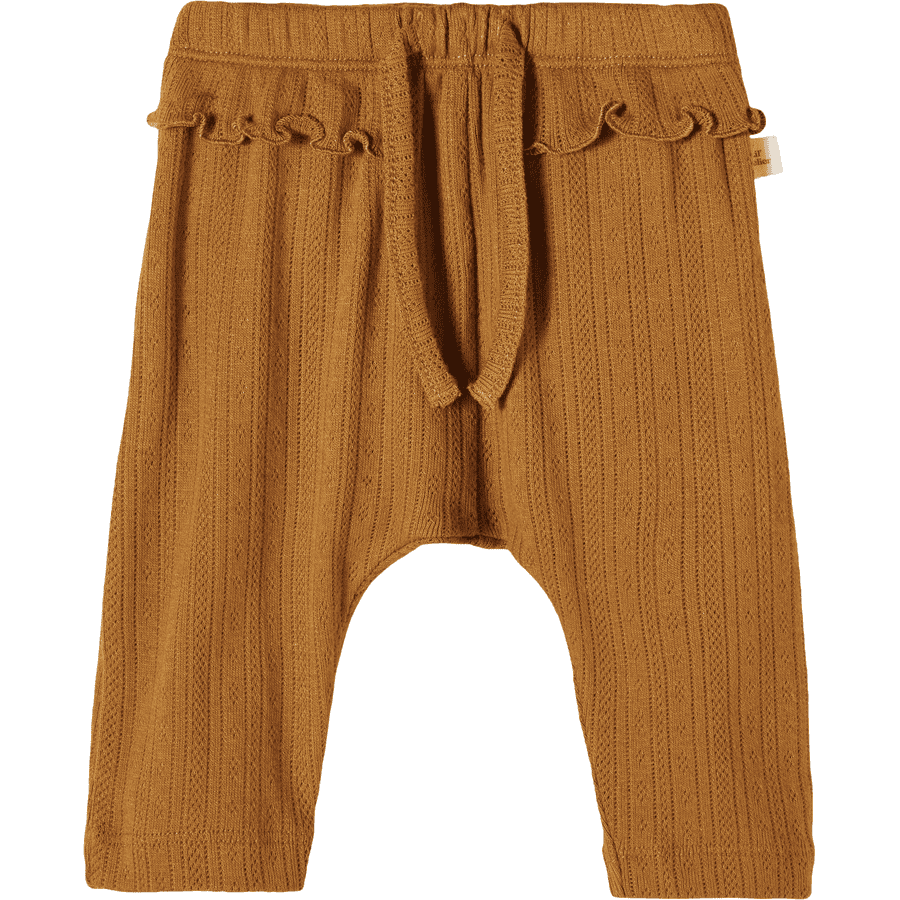 Lil'Atelier Broek Nbfrachel Golden Bruin