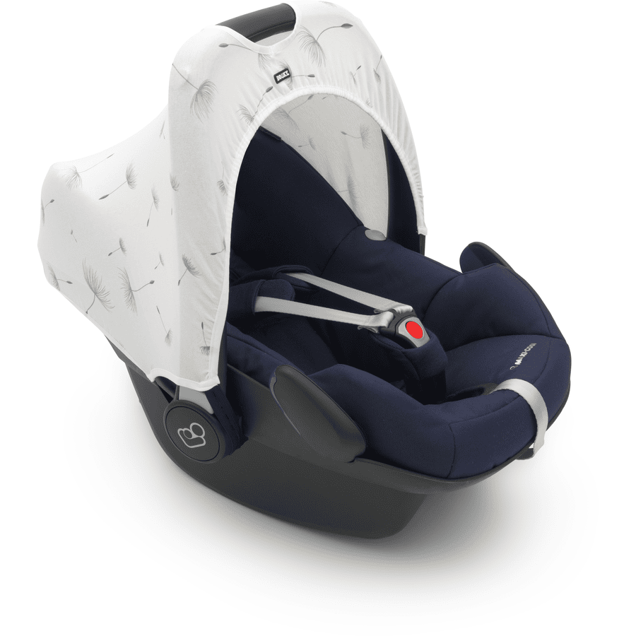 DOOKY  Zonnescherm voor baby autostoeltjes Dandelion