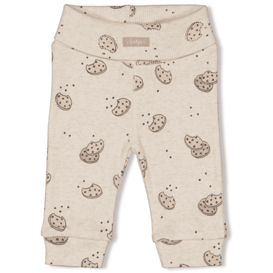 Feetje Cookie Slip-on broek AOP Cute Nature Melange