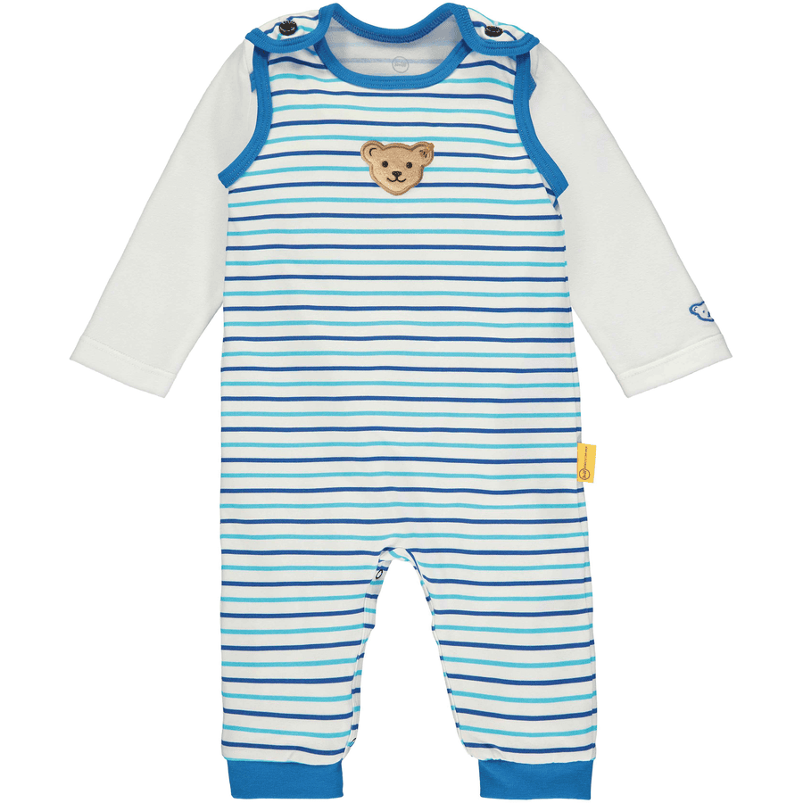 Steiff romper s'ti 2 dele, bh ›jre hvid 