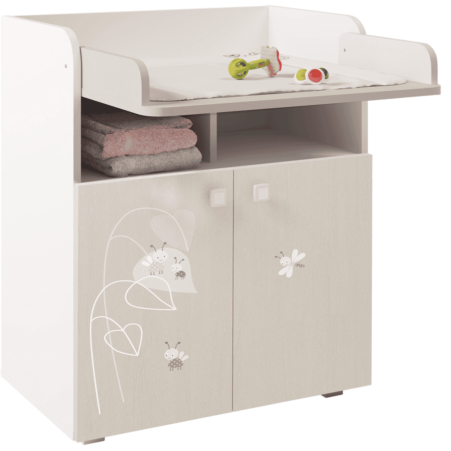 Polini Kids commode French Amis 1270 wit-naturel