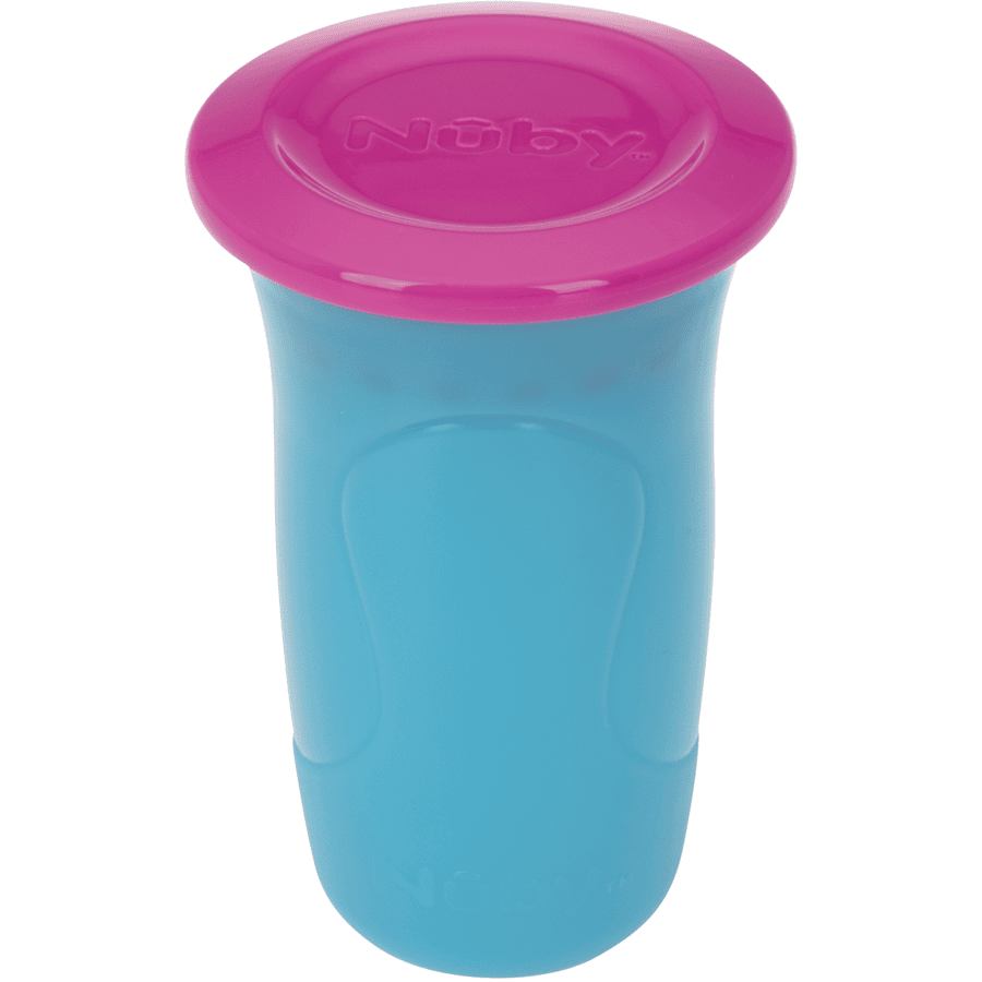 Nûby sippy cup 360° fra 6 måneder, rosa