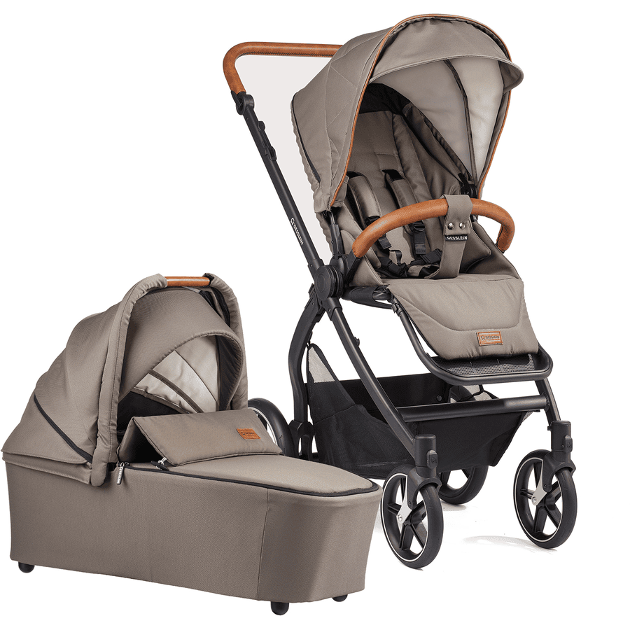 GESSLEIN Kombivagn FX4 Soft+ Style Liggdel set taupe