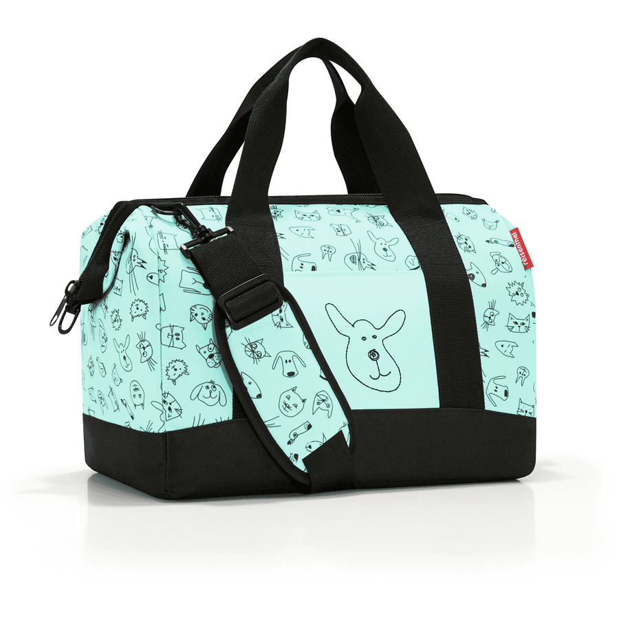 reisenthel® Sac de voyage M kids chiens chats vert menthe