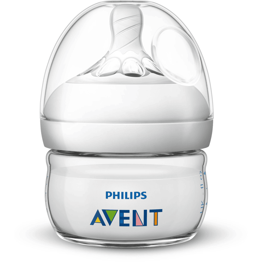 Philips Avent Natural-flaske SCF039 / 17, 60 ml, 1 stk, gjennomsiktig
