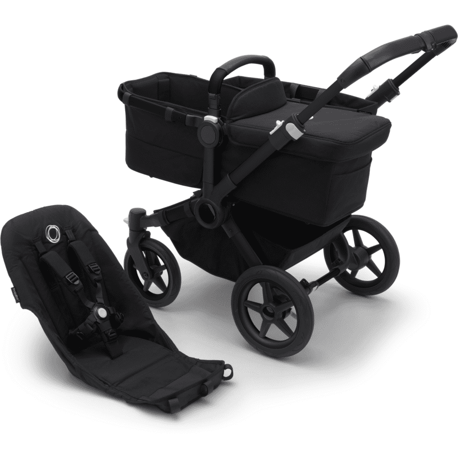 bugaboo Yhdistelmävaunut Donkey 5 Base Black / Black Midnight  