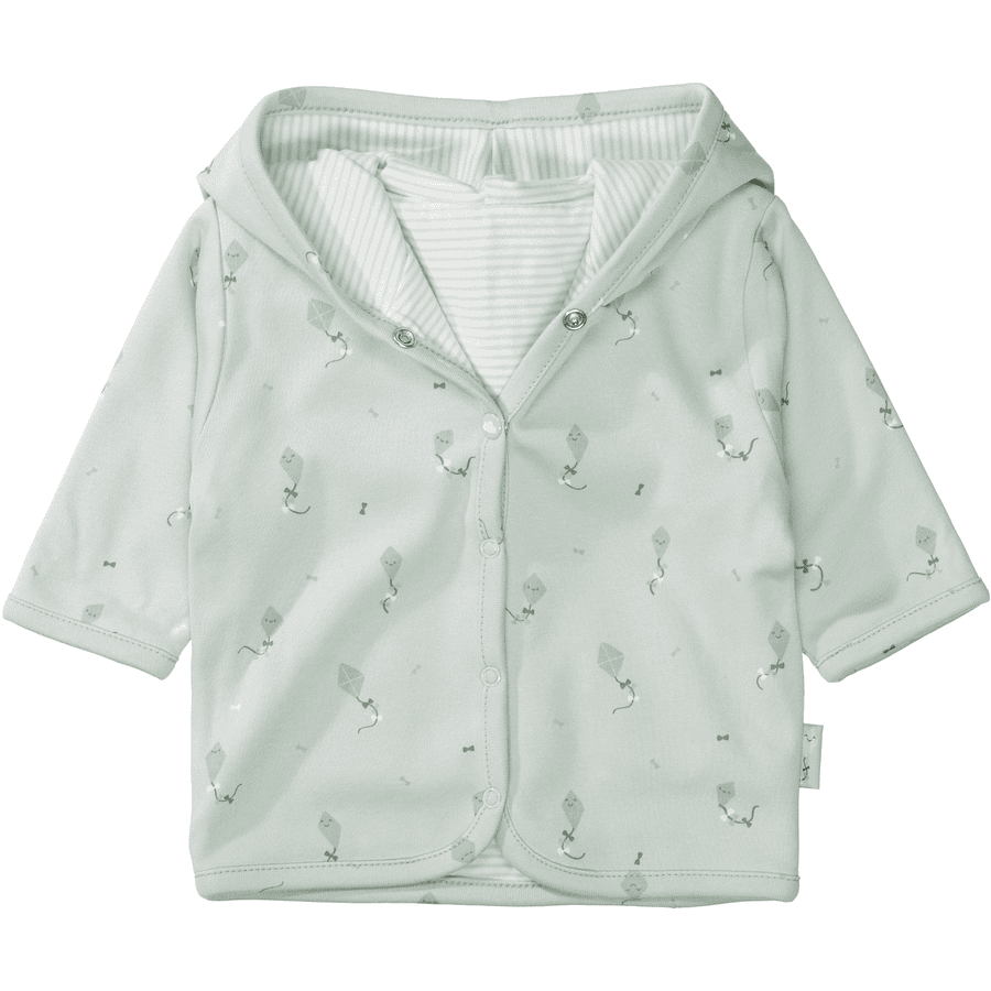 STACCATO Veste réversible ice green à motifs 