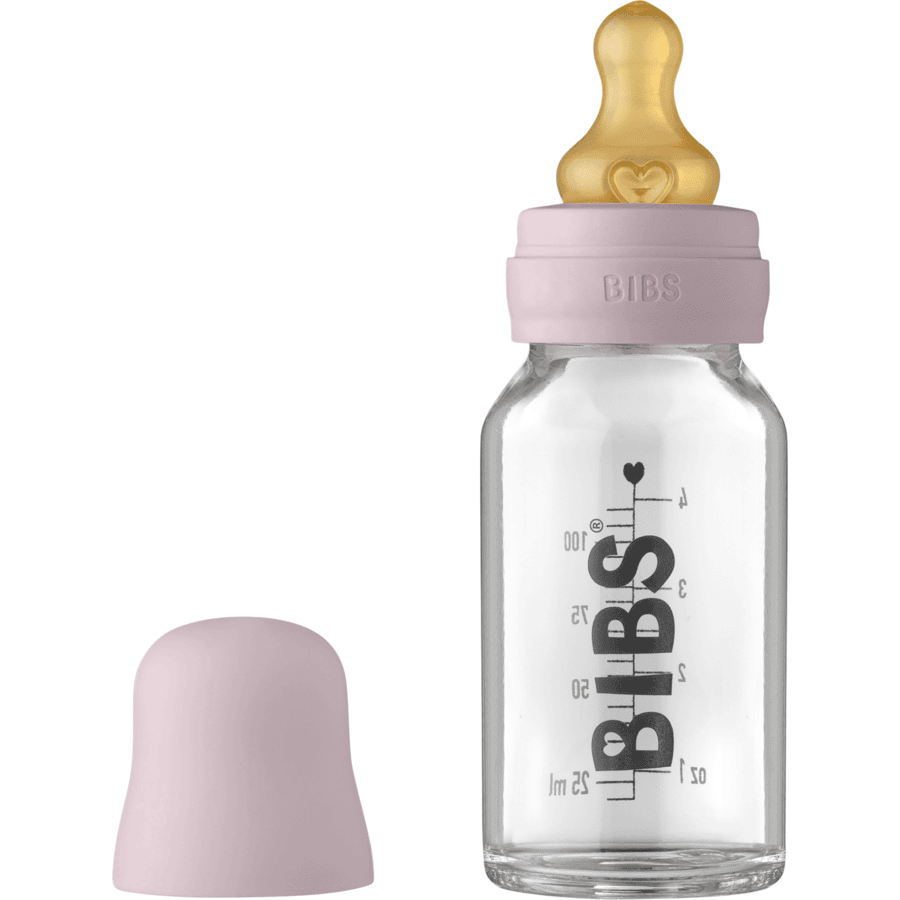 BIBS® Nappflaska komplett set 110 ml Dusty Lilac