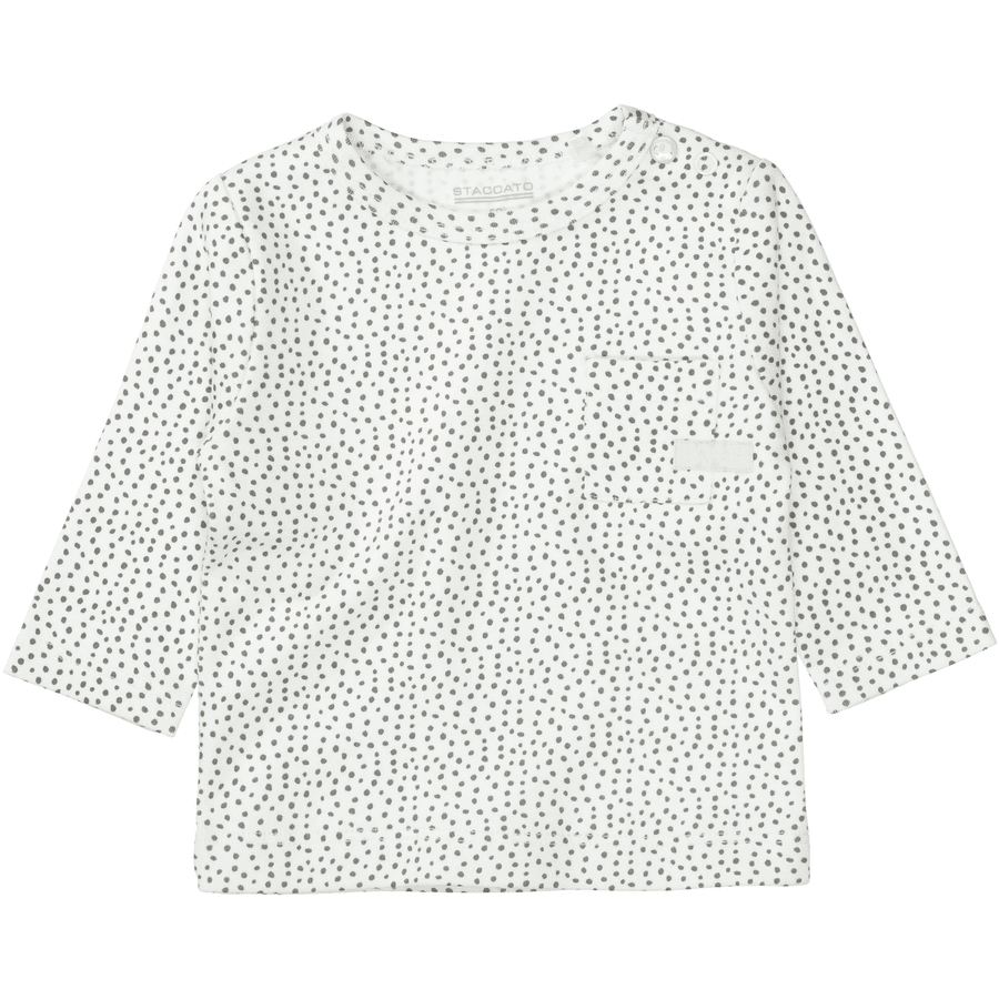 STACCATO skjorte off white mønstret