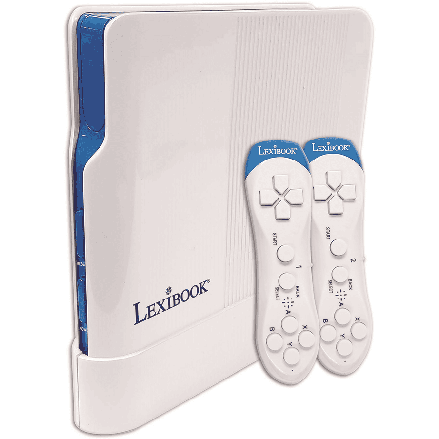 LEXIBOOK TV Spielekonsole für Kinder mit  200 vorinstallierten Spielen