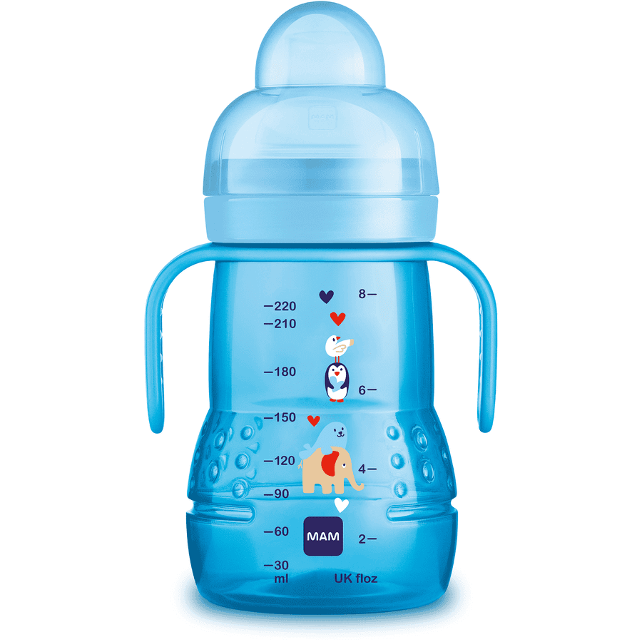 MAM Botella Trainer+, 220 ml, elefante