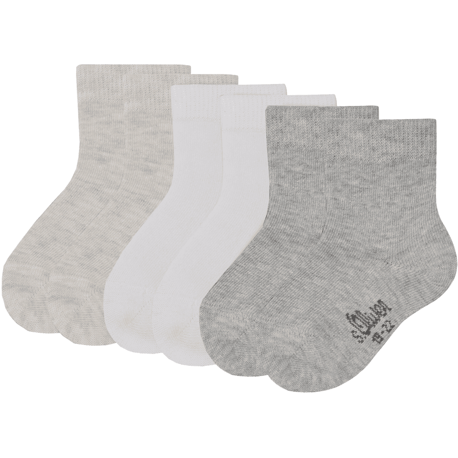 Camano sokken baby 3-pack grijs