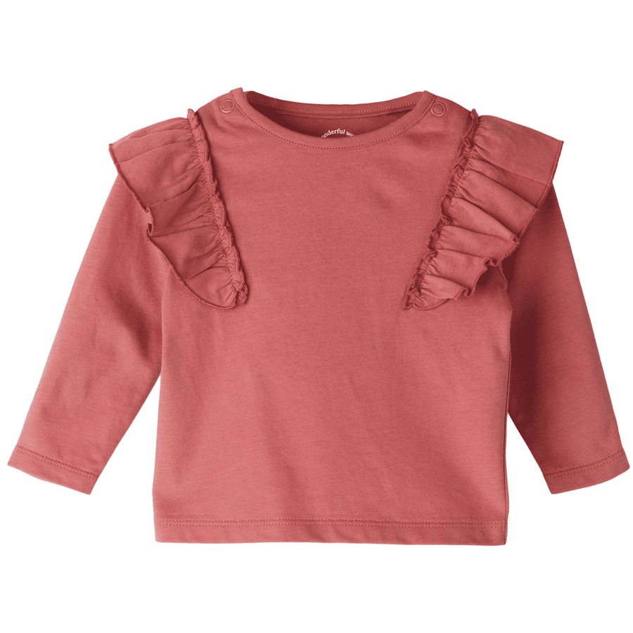 s. Olive r T-shirt à manches longues red