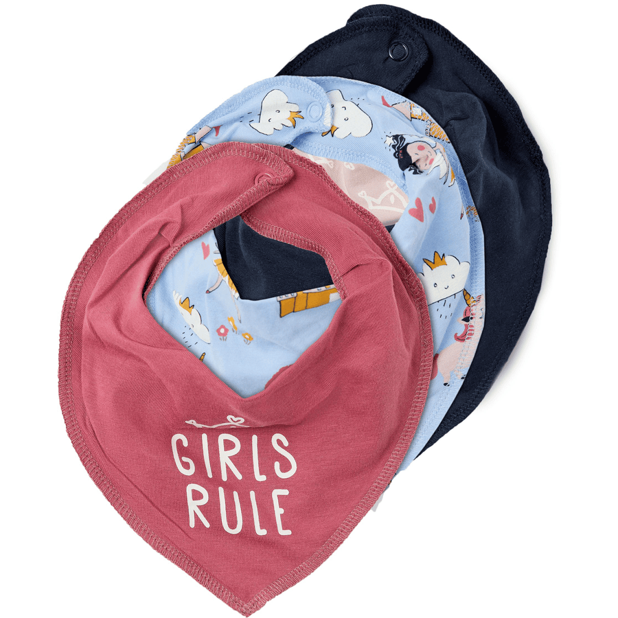name it Lot de 3 foulards triangulaires Nbflimma Serenity 